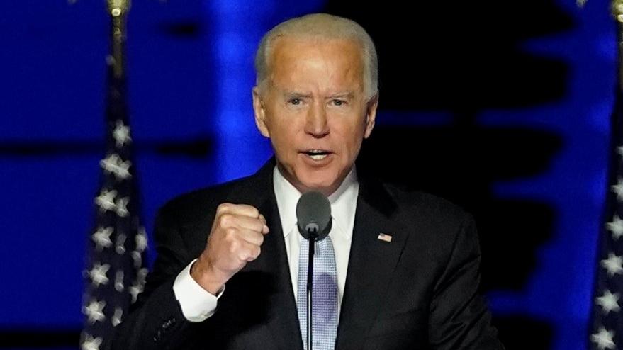 Biden zafer konuşması yaptı