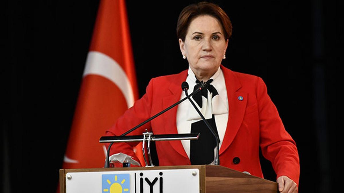 A video statement from Akşener on the resignation of Berat Albayrak