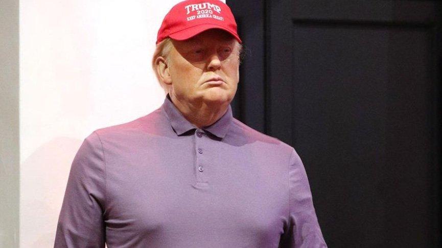 Madame Tussauds müzesi Trump’ın kıyafetini değiştirdi