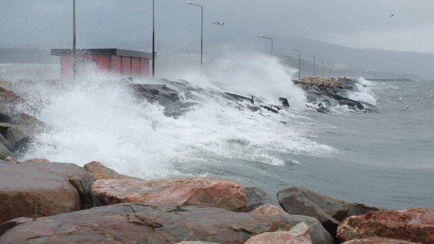 Marmara için fırtına uyarısı