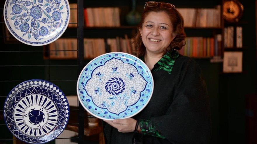 Başkentli kadınlar BELMEK’te 2 bin yıllık çini sanatını öğrenip, yaşatıyorlar