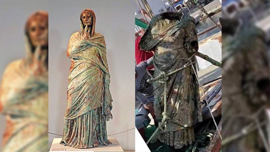 Marmaris açıklarında bulundu, ‘Kalimnos Kadını’ olduğu iddia edildi