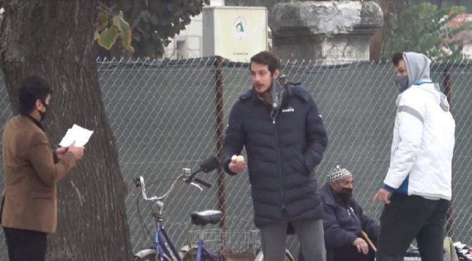 Testinin ‘pozitif’ olduğunu söyleyip, böyle adres sordu…