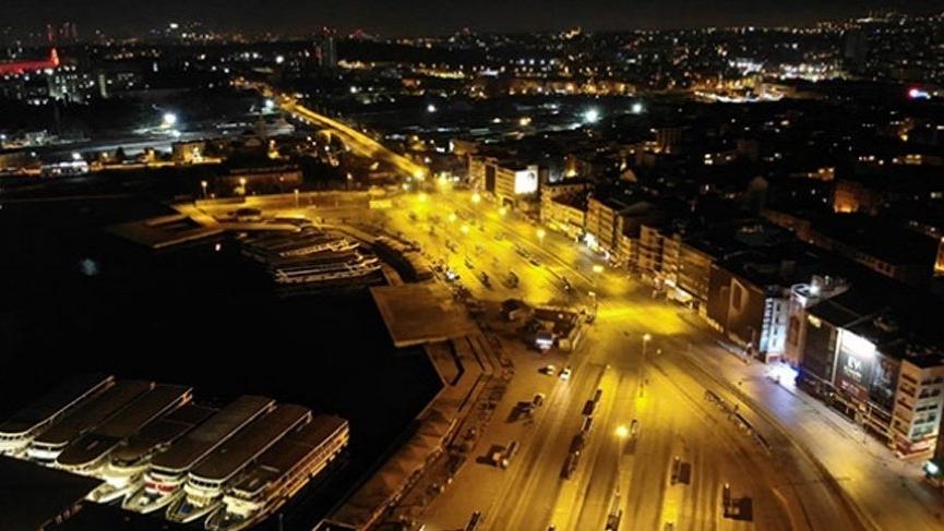 56 saat sürecek sokağa çıkma kısıtlaması başladı