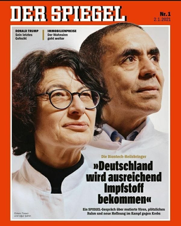 Türk çift, Alman Der Spiegel'e insanlık dersi verdi.