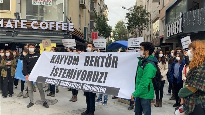 Boğaziçi eylemleri Kadıköy'de devam etti - Son dakika ...