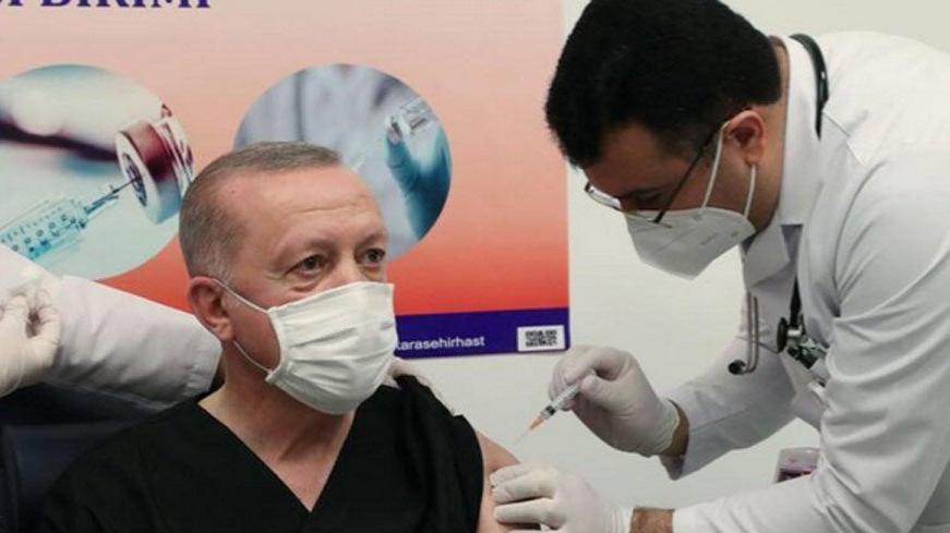 Erdoğan’ın aşı fotoğrafı sosyal medyayı karıştırdı