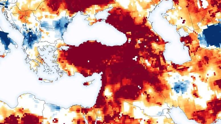 NASA, Türkiye’yi yer altı suları haritasıyla uyardı