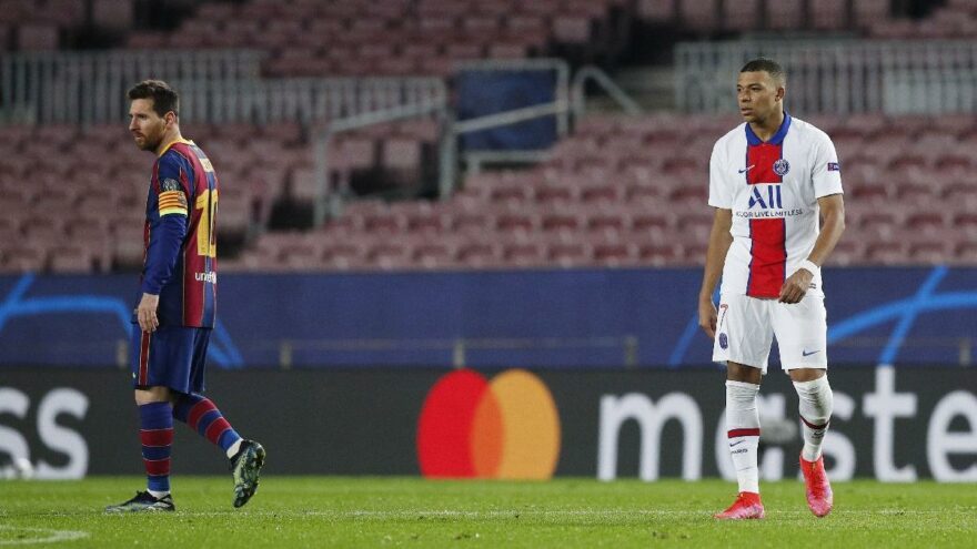 Bir efsanenin doğuşu: Kylian Mbappe! Barcelona’lı oyuncuları mahvetti…