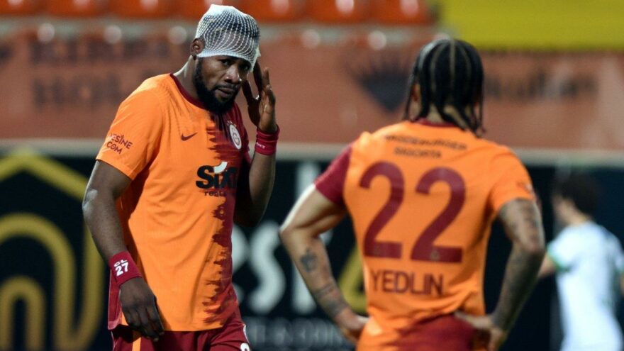 Galatasaray’da kırmızı kart itirazı! Luyindama’nın kaşı açıldı…