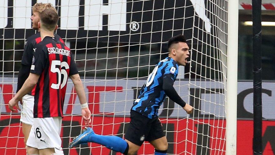 Milano derbisinde liderden net galibiyet