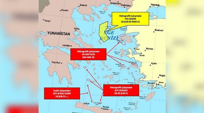 Η Ελλάδα κλιμακώνει την ένταση στο Αιγαίο – Νέα είδηση