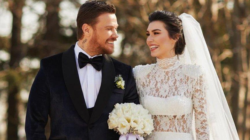 Sinan Akçıl ve Burcu Kıratlı ikinci kez evlendi