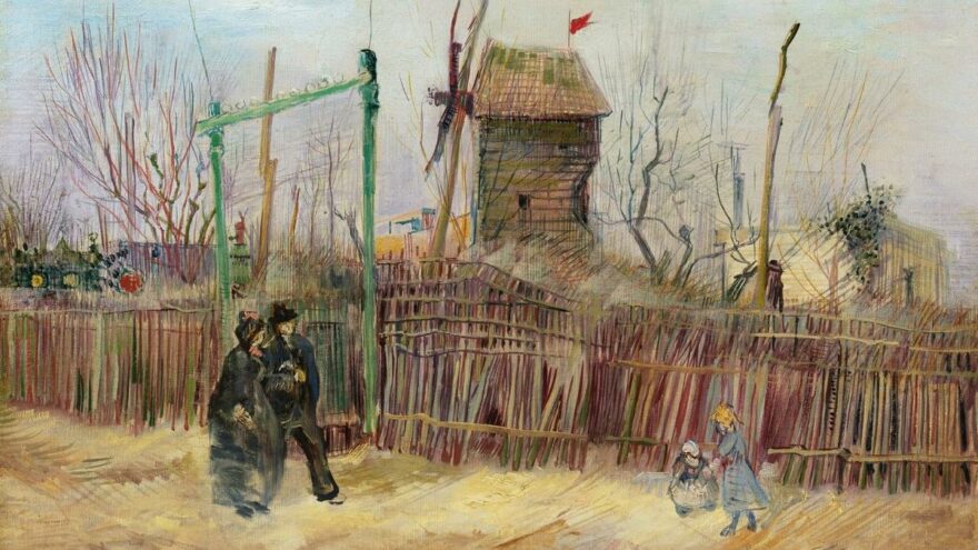Van Gogh’un ‘Scène de rue à Montmartre’si ilk kez açık artırmada: 70 milyon TL değer biçiliyor
