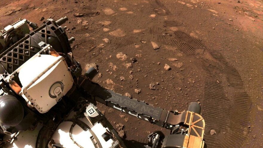 Perseverance Mars’ta ilk turunu attı: 6.5 metrede izlerini bıraktı