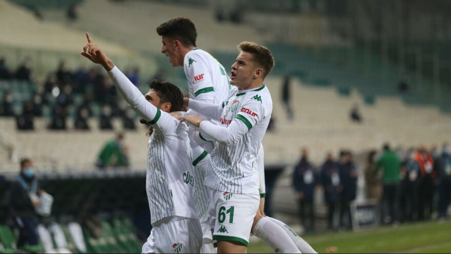 Bursaspor’dan Ankaraspor maçında geri dönüş