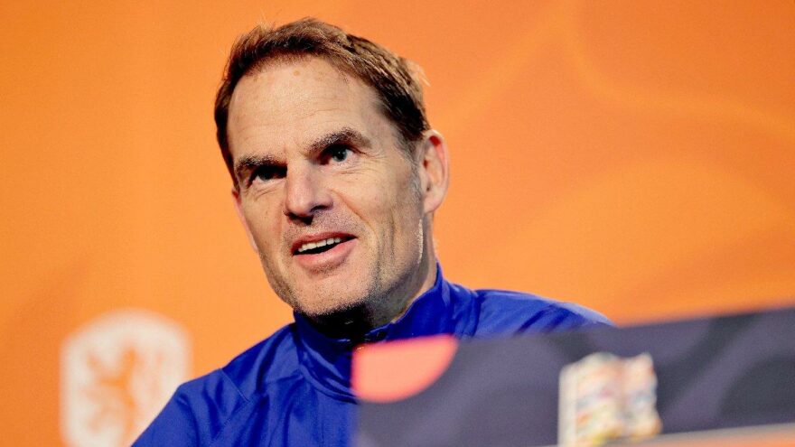 Frank de Boer: Taraftarların olmaması Türkiye için dezavantaj
