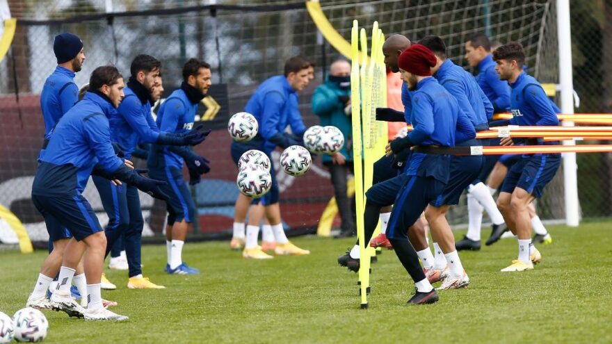 Trabzonspor’da Trondsen takımla birlikte çalıştı