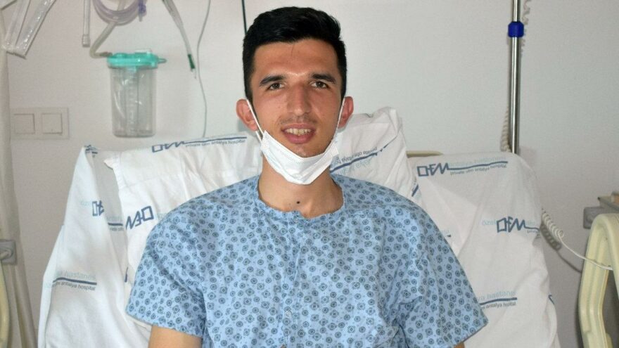 Balkan şampiyonu atlet, Antalya’da hastanelik oldu