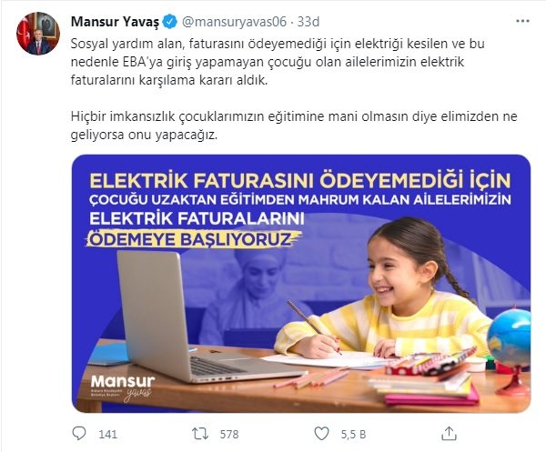 Mansur Yavaş'tan 'sosyal devlet' dersi: Faturaları biz ödeyeceğiz - Resim : 1