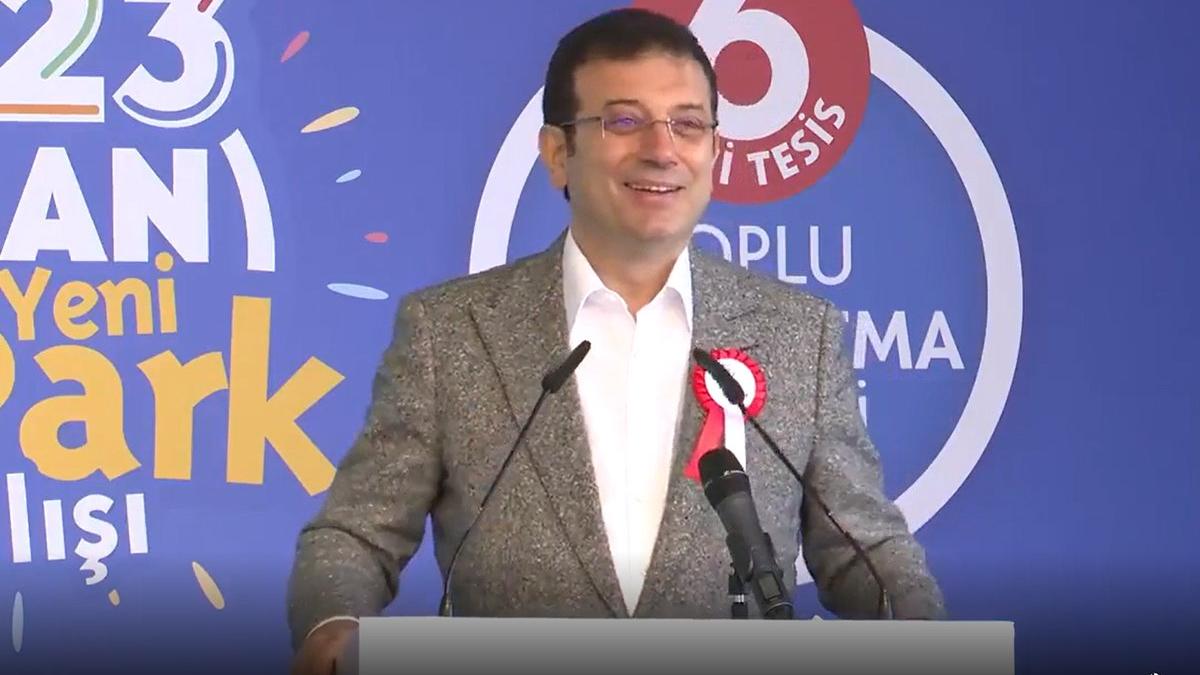 Ekrem İmamoğlu'nun dili sürçtü: 128 park diyecektim az ...