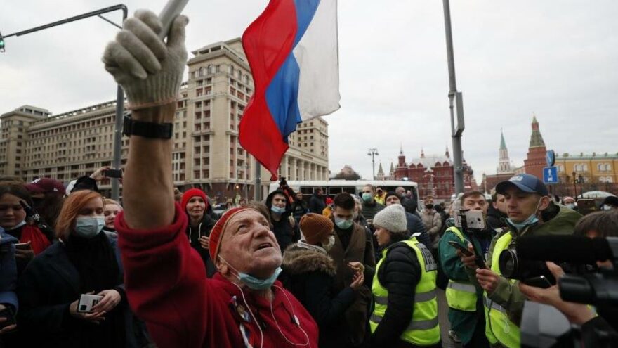 Rusya’da Navalny protestolarında gözaltı sayısı bini aştı