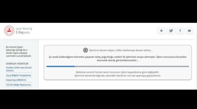 E Devlet Te Muafiyet Belgesi Yogunlugu Sistem Coktu Son Dakika Haberleri