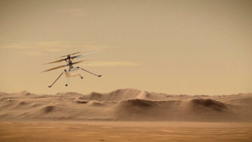 NASA’dan Mars uçuşunda bir ilk daha: Helikopterin sesi yayınlandı