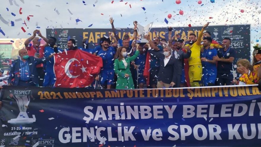 Sampiyonlar Ligi Sampiyonu Sahinbey Ampute Sozcu Gazetesi