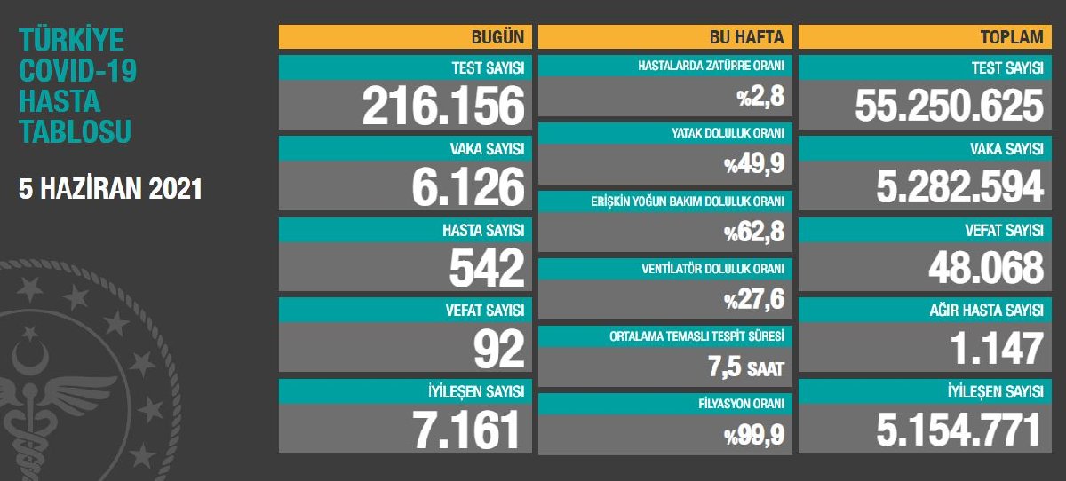 Türkiye'nin son koronavirüs tablosu açıklandı - Resim : 1