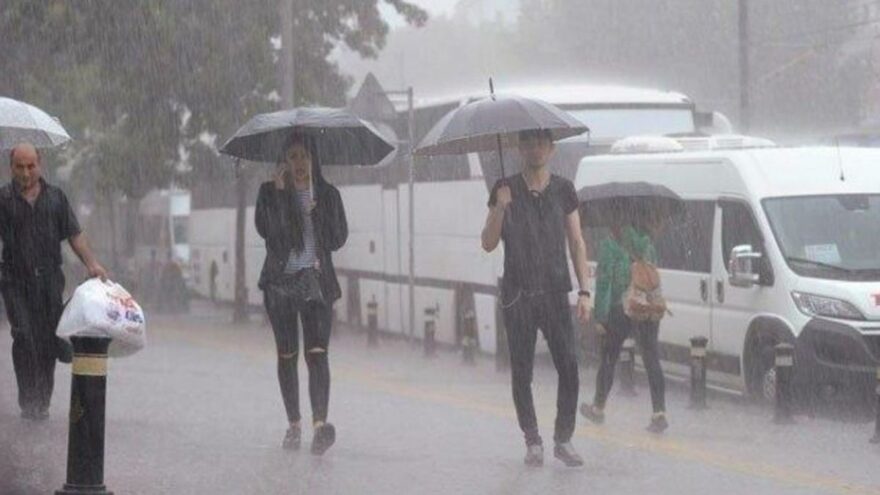Meteoroloji’den 4 şehre kuvvetli sağanak uyarısı