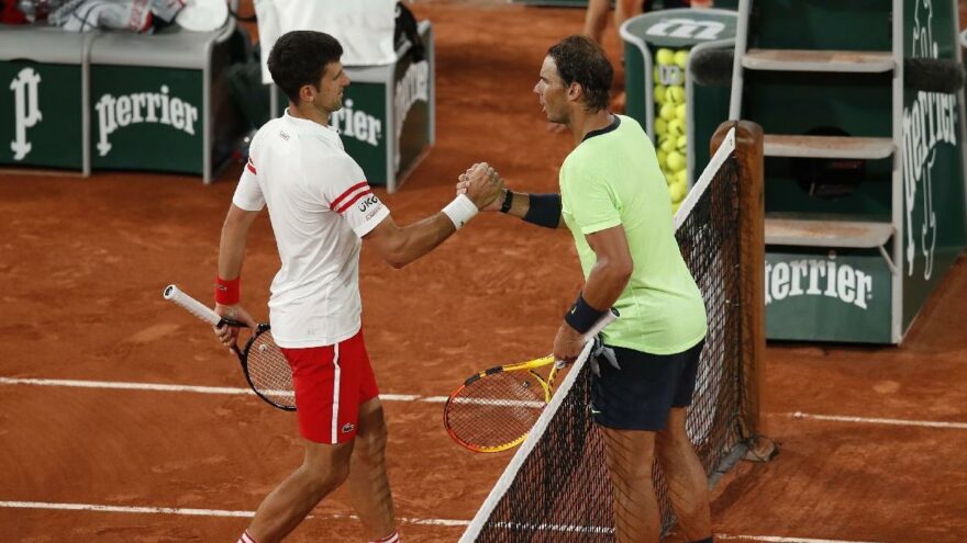 Rafael Nadal’ı eleyen Novak Djokovic tarih yazdı!