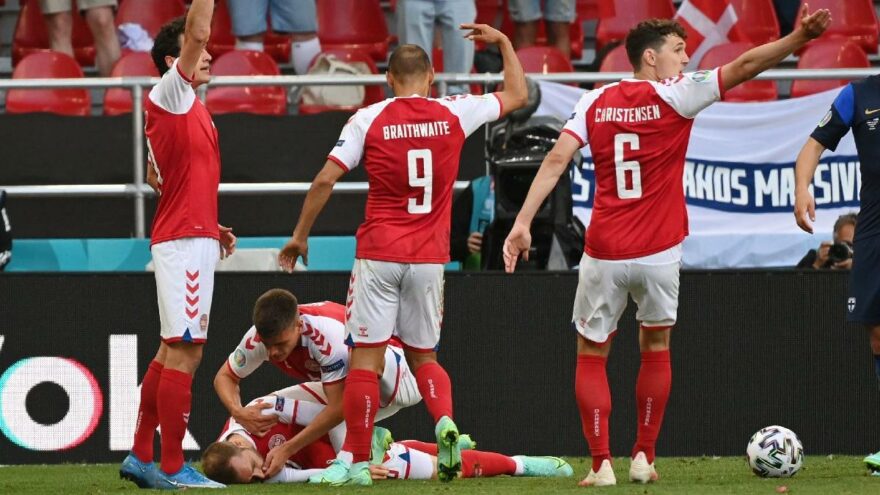 Danimarka’dan Eriksen açıklaması… ‘Yanına gittiğimde nefes alıyordu’