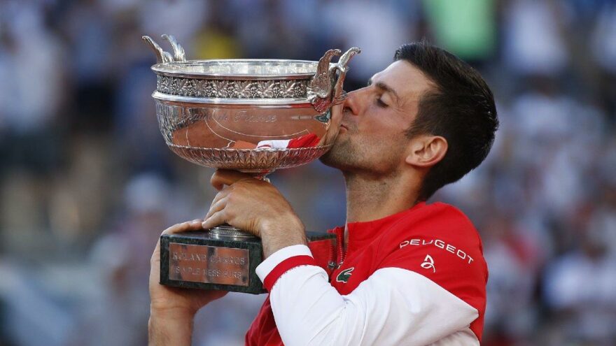 Roland Garros’ta şampiyon Novak Djokovic