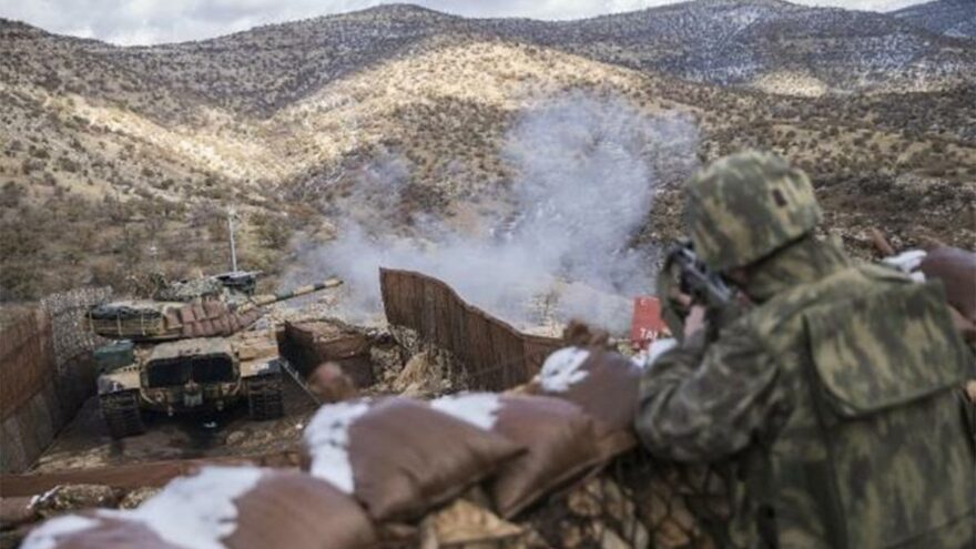Mehmetçik, PKK/YPG hedeflerini vurdu