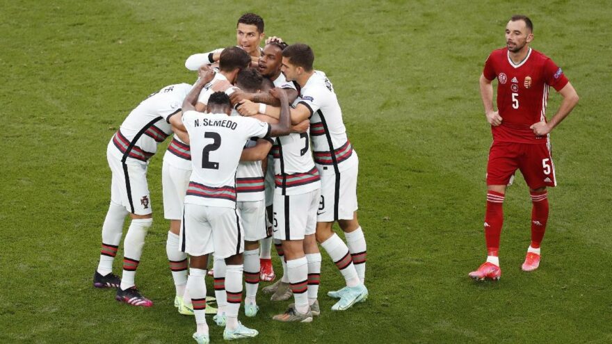 Macaristan’ın nefesi Portekiz’e yetmedi! Ronaldo tarihe geçti: 0-3 | EURO 2020 F Grubu