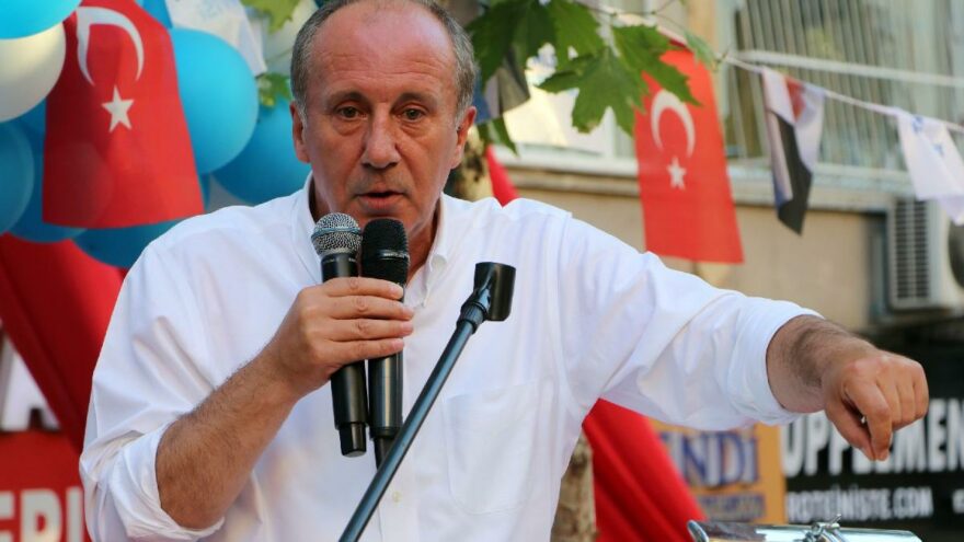 Muharrem İnce’den Zeydan Karalar’a afiş tepkisi