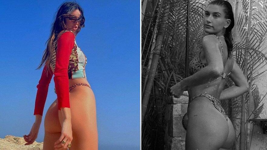 Kendall Jenner ve Hailey Baldwin tatilde
