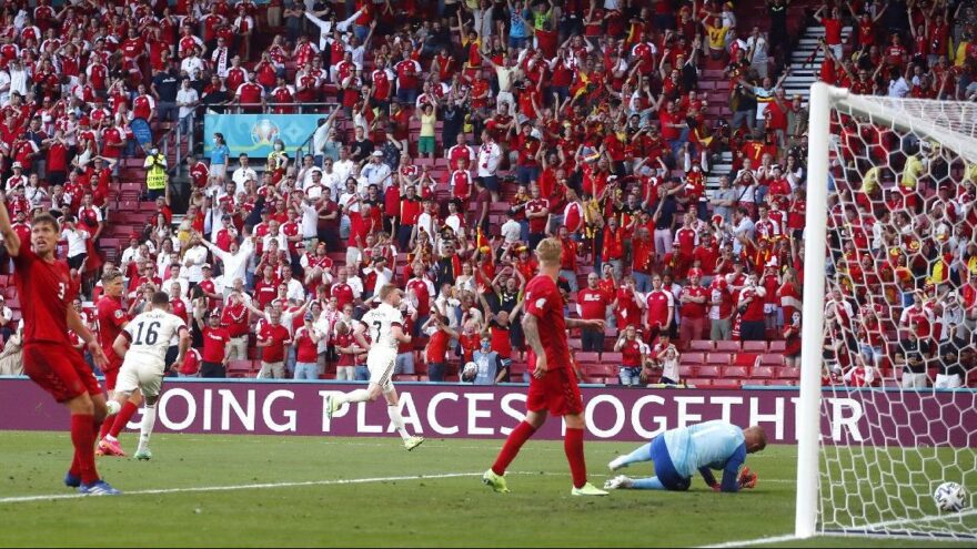 Danimarka Belçika maçına De Bruyne damgası | EURO 2020 B Grubu