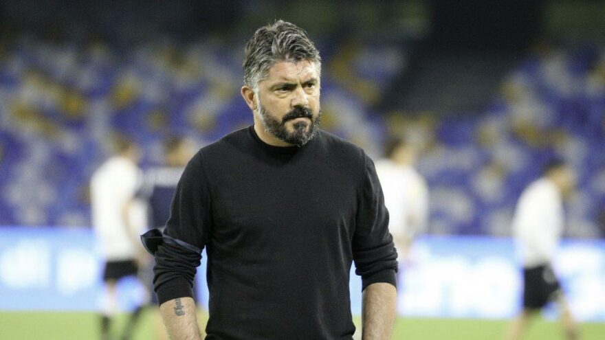 20 gün önce göreve getirilen Gattuso ile yollar ayrıldı