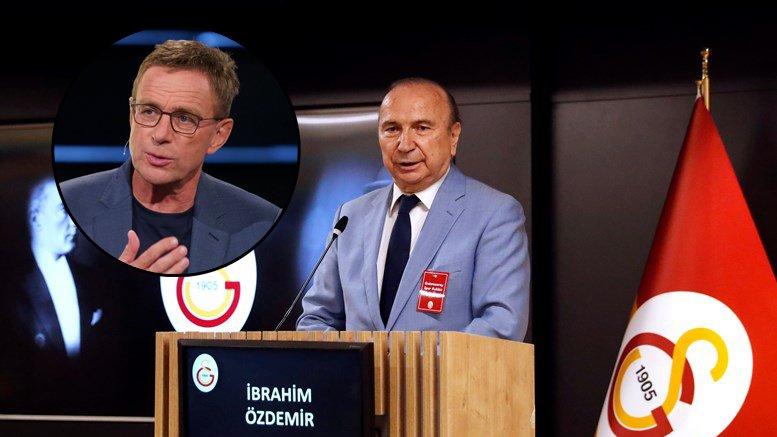 Galatasaray Başkan adayı İbrahim Özdemir: ‘Ralf Rangnick ile anlaştık’