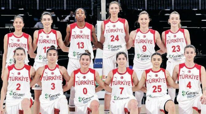Avrupa Kadınlar Basketbol Şampiyonası'nda sahne Periler'in ...