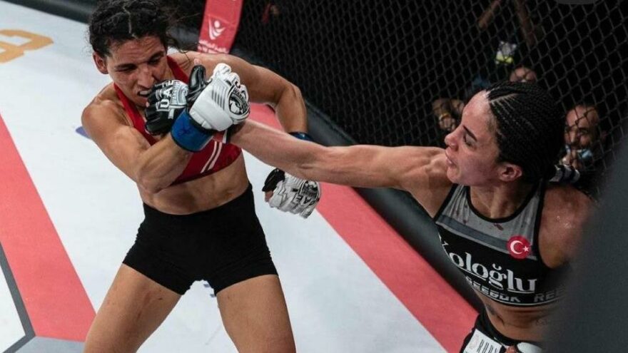 Sabriye Şengül, MMA’da kazanan ilk Türk kadın oldu