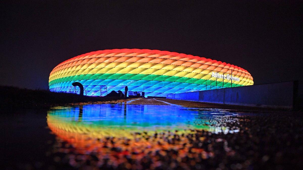 Almanya'dan Macaristan'a EURO 2020'de LGBT protestosu