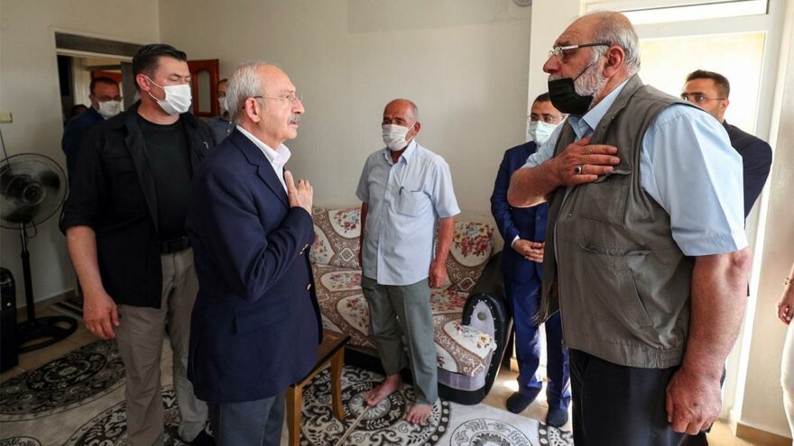 Kemal Kılıçdaroğlu’ndan taziye ziyareti