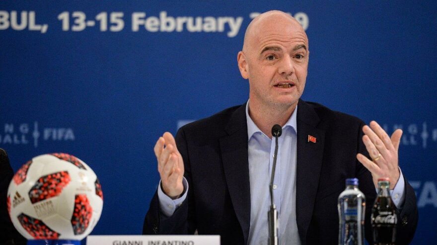 FIFA Başkanı Infantino: Türkiye harika bir futbol ülkesi