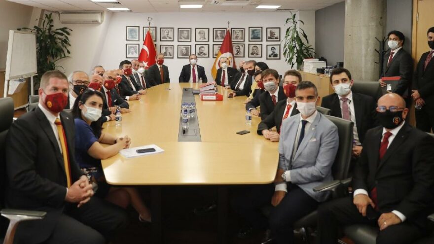 Galatasaray’da devir teslim töreni gerçekleştirildi