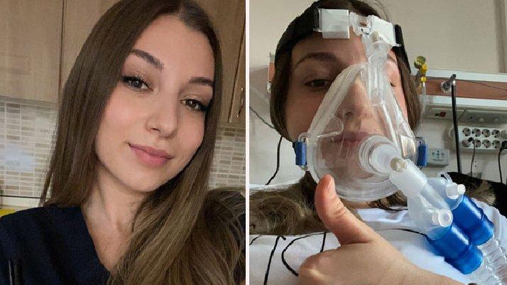 Çiğdem hemşire, 1 ay arayla Covid-19’u 2 kez yendi