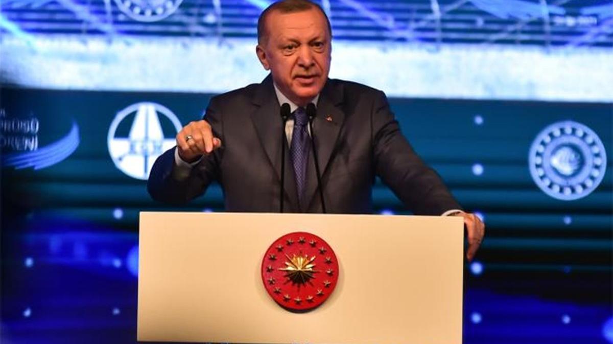 Erdoğan'ın yine dili sürçtü