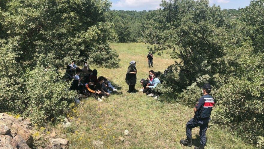 Kaçak göçmenleri ‘yurt dışı’ diye Eskişehir’e bırakmışlar